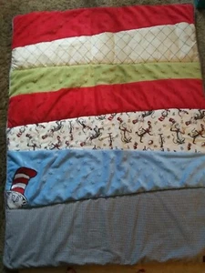 Dr. Seuss THE CAT in the HAT Crib Comforter Baby Blanket BY TREND LAB 35 X 45 - Picture 1 of 8