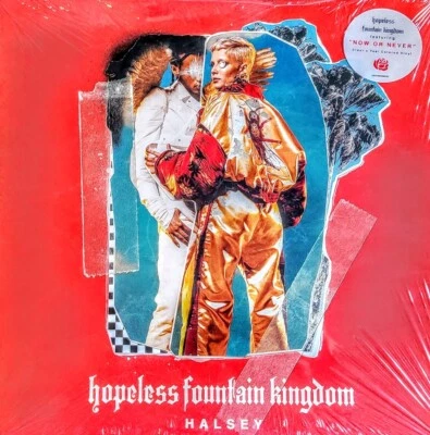 HALSEY HOPELESS FOUNTAIN KINGDOM - CLEAR/TEAL COLORED VINYL LP " NEW" Foto 1 de 2