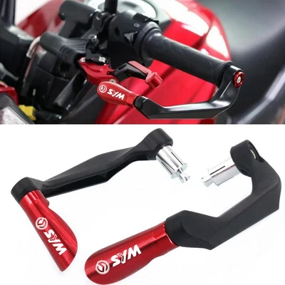 CNC Brake Clutch Levers Guard Hand Protector For SYM CRUISYM 300 180 150 Red - Image 1 of 4