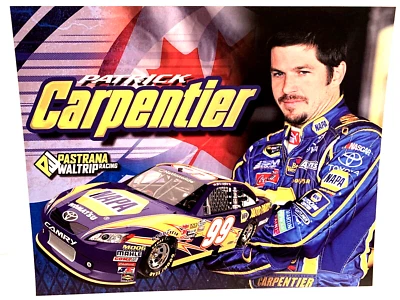 2011 PATRICK CARPENTIER #99 NAPA TOYOYA NASCAR  RARE FRENCH VERSION POSTCARD - Image 1 of 2