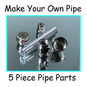 Buy 2 Get 1 Free Pipe Parts Make Your Own Pipe Tobacco Smoking  Metal Herb