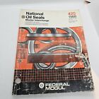 National Oil Seal Master Interchange OEM numbers catalog #425 1988