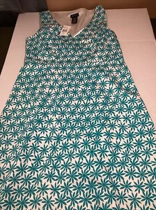 NWT Spense Dress, Missy 14, Cotton Blend, Sleeveless, Floral, V Neck - Picture 1 of 4