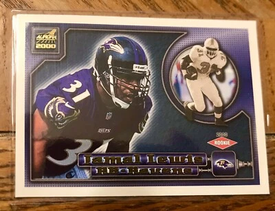 2000 Pacific Aurora JAMAL LEWIS Rookie #12 Baltimore Ravens - FREE SHIPPING - Image 1 of 2