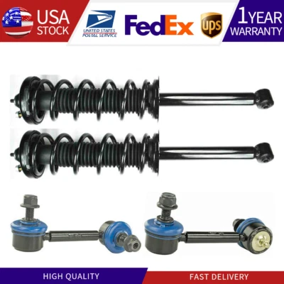 Juego completo de 4 puntales traseros y barra estabilizadora FCS para Honda Accord_SU 2003-2007 Foto 1 de 4