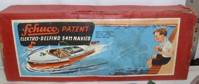 SCHUCO DELFINO 5411 LANCHA RÁPIDA MANDO A DISTANCIA PIEZAS JUGUETE EN CAJA Foto 1 de 4