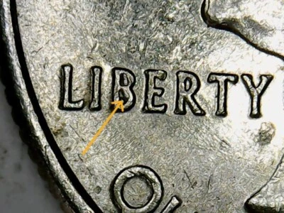 2005 P West Virginia State Quarter Error Obverse  Die Chip "B" of Liberty....a44 - Image 1 of 4