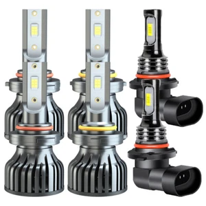 For Jeep Grand Cherokee 1999-2004 6x LED Headlights Bulb Hi/Lo Beam Fog Light F8 - Bild 1 von 12