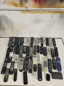 Lot of 50 Remote Controls - Miscellaneous Random Brands UNTESTED RESALE - Picture 1 of 5