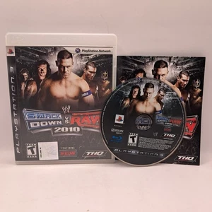 WWE SmackDown vs. Raw 2010 (PlayStation 3, 2009) PS3 CIB komplett mit Handbuch sehr guter Zustand - Bild 1 von 8