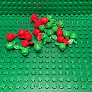 LEGO PARTS--33051-GREEN-Red APPLE -23 PIECES - Picture 1 of 1