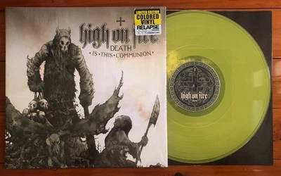 HIGH ON FIRE - Death Is This Communion LP Original 2007 Neurosis Dystopia Slayer - Image 1 of 3