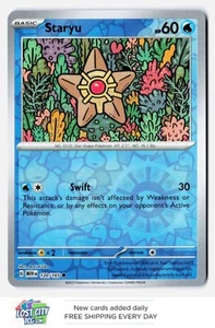 Staryu 120/165 - Scarlet & Violet 151 *REVERSE Holo Foil* NM - Picture 1 of 2