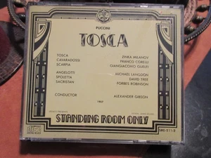 Puccini Tosca CD Standing Room Only 1957 Milanov Corelli Guelfi Gibson  #131 - Bild 1 von 7