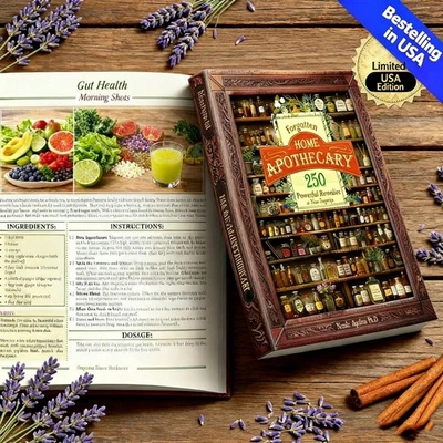 Forgotten Home Apothecary (paperback with color pictures) - Image 1 of 3