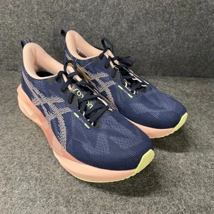 Zapatos para correr para mujer ASICS Novablast 5 talla 10,5 Midnight Breeze Peac - Imagen 1 de 7
