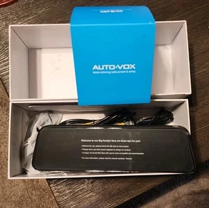 AUTO-VOX V5PRO 1080P 9.35'' OEM Car Rear View Mirror Camera Dual Len Dash Cam - Picture 1 of 3