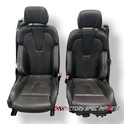 12-19 BMW OEM ✅ F06 640 650 M6 Front Left/Right Seat Set Complete Merino Black - Image 1 of 4