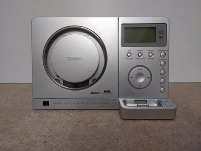 TEAC MC-DX220iDAB Micro hi-fi system AM/FM Radio/CD iPod, Unit Only, Untested  - Image 1 of 4
