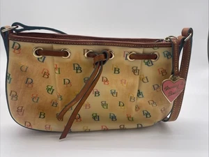 Dooney & Bourke Handbag Tassel Top Zip *read* - Picture 1 of 8