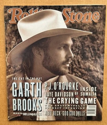 Rolling Stone Magazine - Issue 653 - April Ist 1993 - Garth Brooks - Image 1 of 4