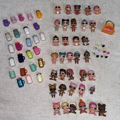 LOL сюрприз лот все Babies Lils Baby куклы + аксессуары бутылки MGA набор - Изображение 1 из 4