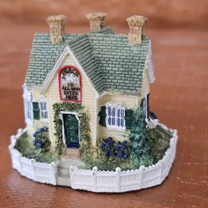 Peace Cottage Miniature House Collectible “Peace to All Who Enter Here” AH157 - Picture 1 of 5