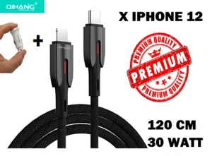 Ladegerät für IPHONE 13 12 11 X XR Datenkabel Pd Type C Ladegerät Auto USB - Photo 1/14