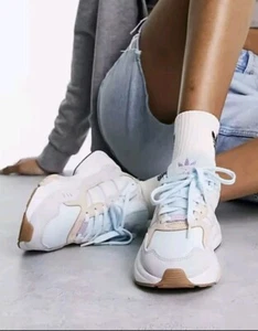 Adidas Retropy F90 Zapatillas Zapatos Para Mujer Azul Pastel y Multi Talla 9 EE. UU. - Imagen 1 de 11