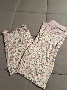 Little Sleepies Pink Rainbows. Kids Size 16 - Picture 1 of 4