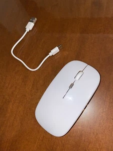 2.4GHz Bluetooth Wireless Color Changing Mouse USB Rechargeable RGB PC Laptop - Picture 1 of 11