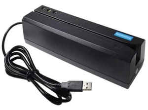 MSR605X Multifunktionaler USB-Magnetkartenleser/ -schreiber mit 10 leeren Karten - Picture 1 of 5