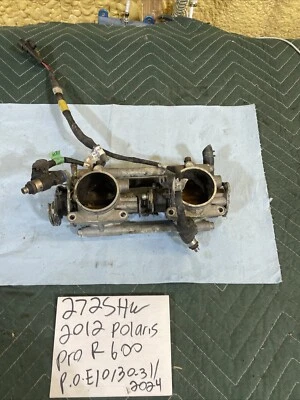 2012 Polaris pro rush 600 injectors throttlebody 272 - Image 1 of 4