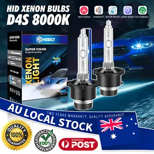 2X Heavy Duty 8000K D4S D4C OEM HID Headlight Bulbs for Lexus IS EX LS 2016- 35W - Picture 1 of 12