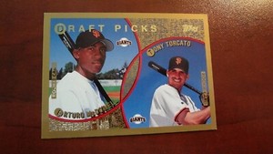 1999 TOPPS  DRAFT PICKS # 214 ARTURO McDOWELL/TONY TORCATO    BASEBALL CARD