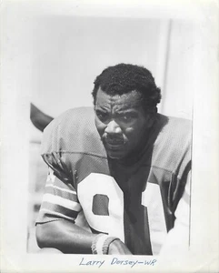 Menge 2 Original Typ 1 Larry Dorsey Mike Johnson NFL Presse Draht Fotos - Bild 1 von 4