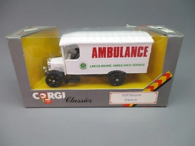 ZA185 CORGI CLASSICS 854 1/43 1:43 Camion Thornycroft van ambulance 1929 - Photo 1/4