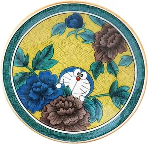 Doraemon Kutani Ware piccolo piatto stile Yoshidaya Shisai 008147 MADE IN JAPAN - Foto 1 di 1