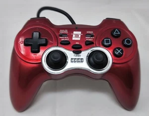 HORI HORIPAD 3 TURBO RED for PS3 PLASYSTATION3 CONTROLLER USB - Picture 1 of 4