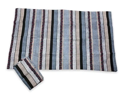 2 винтажные наволочки 90-х JP Stevens King сделаны в США с крапинками в полоску искусство Neuvo - Изображение 1 из 4