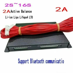2S ~ 16S 2A bilanciatore attivo Lipo Lifepo4 LTO equalizzatore batteria BMS APP JK - Foto 1 di 5