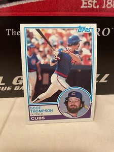 1983 Topps Baseball Card #481 Scot Thompson NM Combined Shipping