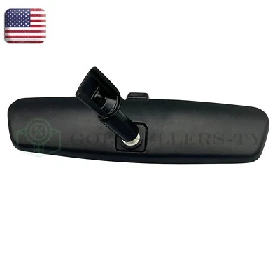 Inside Rear View Mirror Black for 1985-05 Chevrolet Astro 1992-02 Eldorado - Image 1 of 4