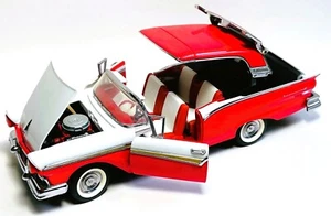 Ford Custom Built Concept Classic Car1:24Hot Rod Race gt TIN Metal Model1950 - Picture 1 of 24
