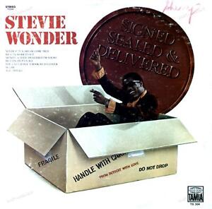 Stevie Wonder - Signed Sealed & Delivered LP (VG/VG) .*