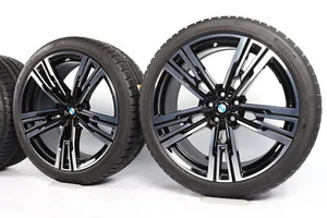 Original BMW 7er G70 Winterräder 21 Zoll 908 M Doppelspeiche 5A19DF0 29728 - Bild 1 von 7