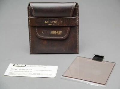 Singh-Ray 3x3" UV Filter w/Case VG! - Image 1 of 4