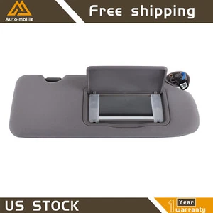 83230-TLA-A12ZB Right Side Sun Visor Gray With Lights For Honda CR-V 2017-2022 - Picture 1 of 13