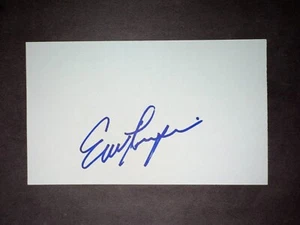 Evan Longoria, RAYS (2008 Debut) SIGNED 3x5 Index Card (HS) - Imagen 1 de 1