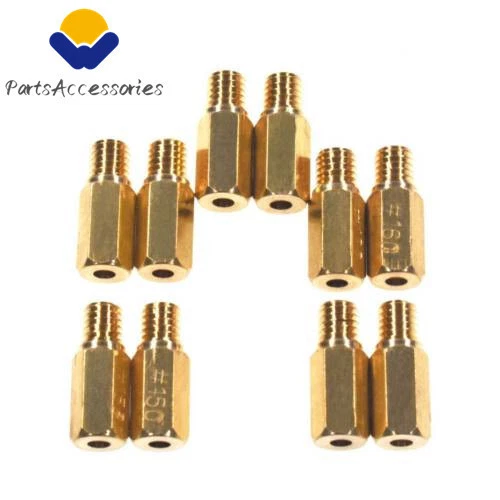 Juego de 10 piezas de carburador kit de chorro principal herramienta de chorro para PWK Keihin OKO CVK Foto 1 de 4